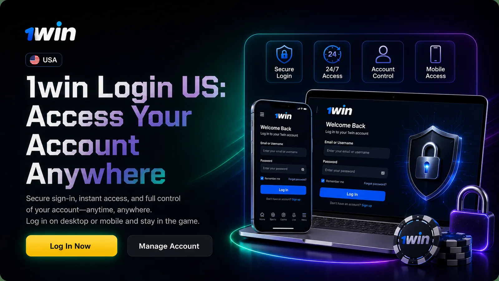 1win — 1win Login US: Access Your Account Anywhere